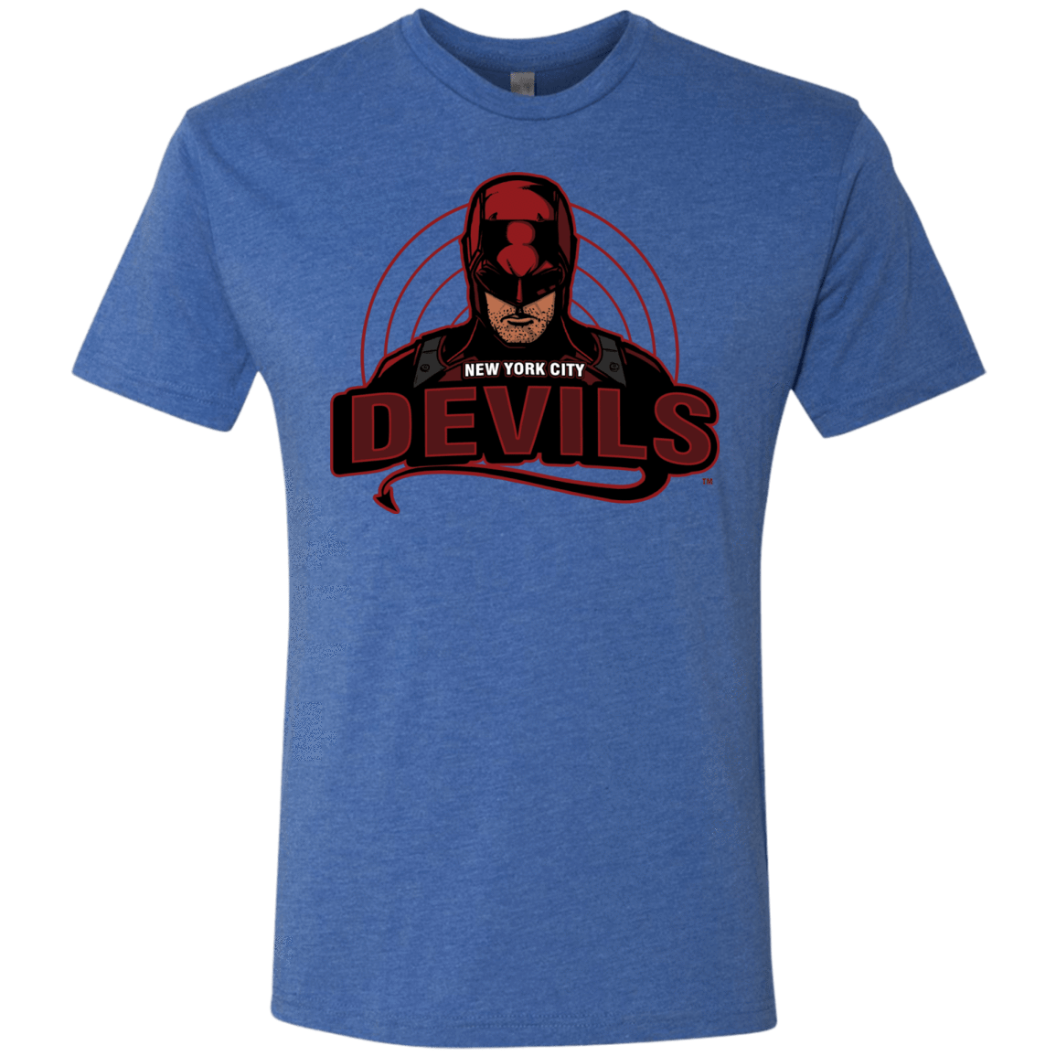 T-Shirts Vintage Royal / S NYC Devils Men's Triblend T-Shirt