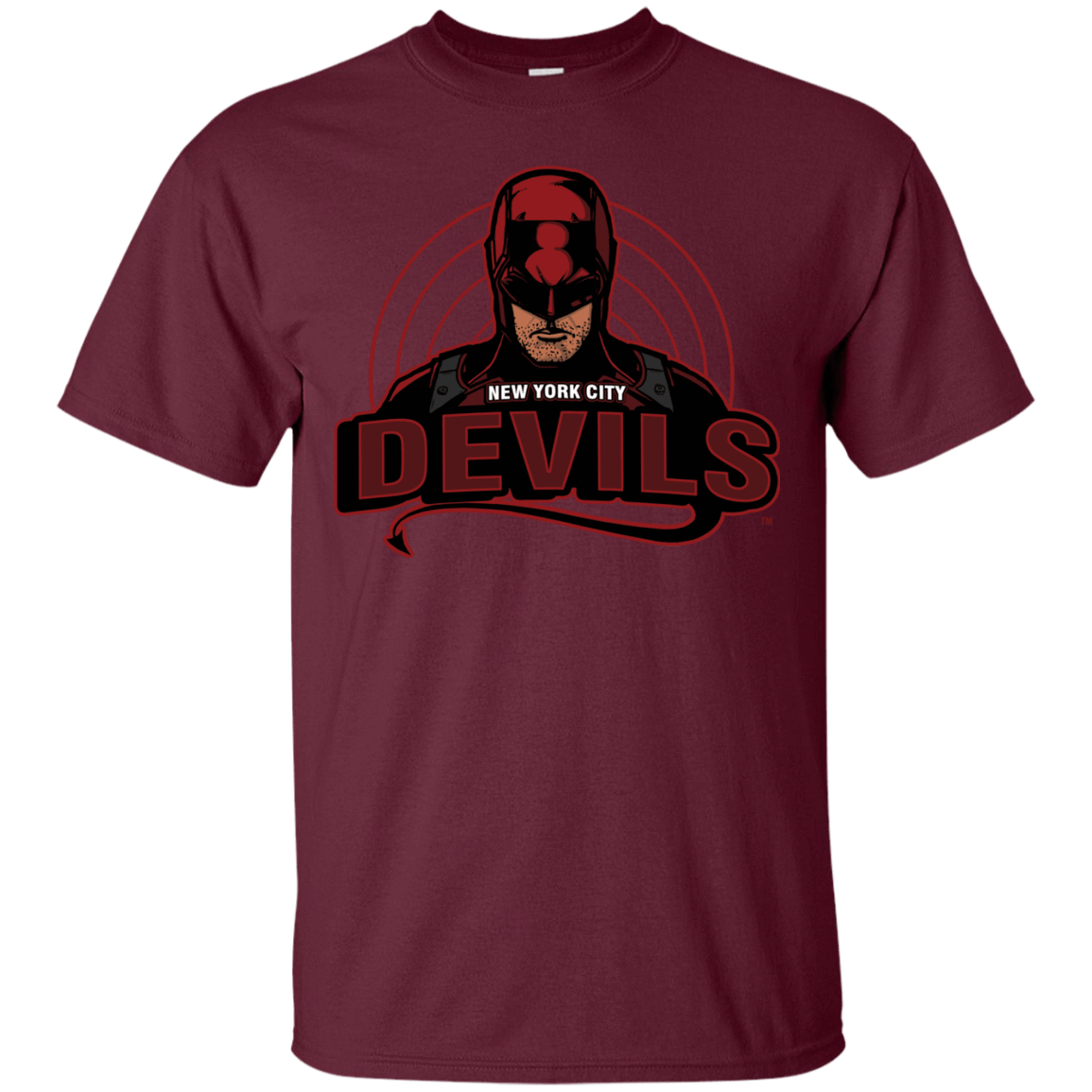 T-Shirts Maroon / S NYC Devils T-Shirt
