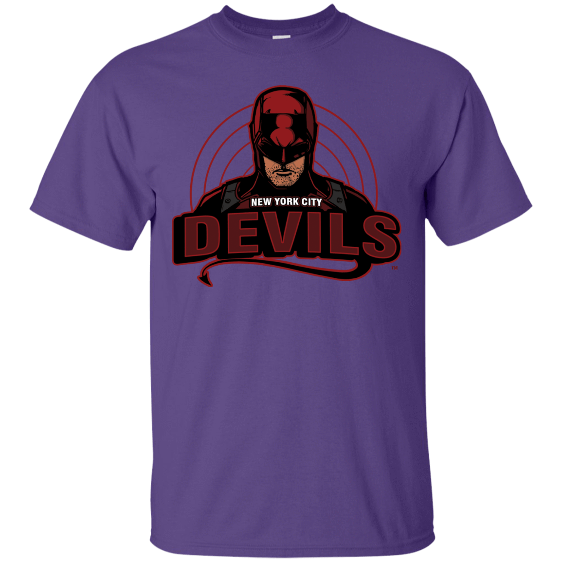 T-Shirts Purple / S NYC Devils T-Shirt
