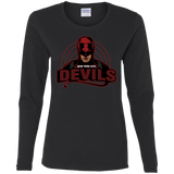 T-Shirts Black / S NYC Devils Women's Long Sleeve T-Shirt