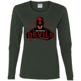 T-Shirts Forest / S NYC Devils Women's Long Sleeve T-Shirt