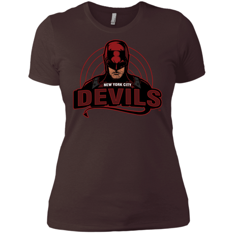 T-Shirts Dark Chocolate / X-Small NYC Devils Women's Premium T-Shirt