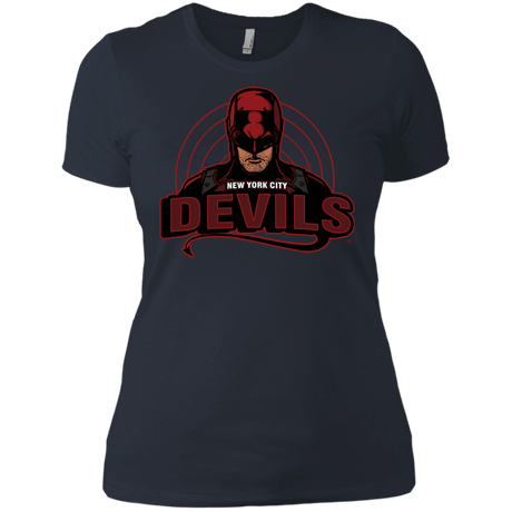 T-Shirts Indigo / X-Small NYC Devils Women's Premium T-Shirt
