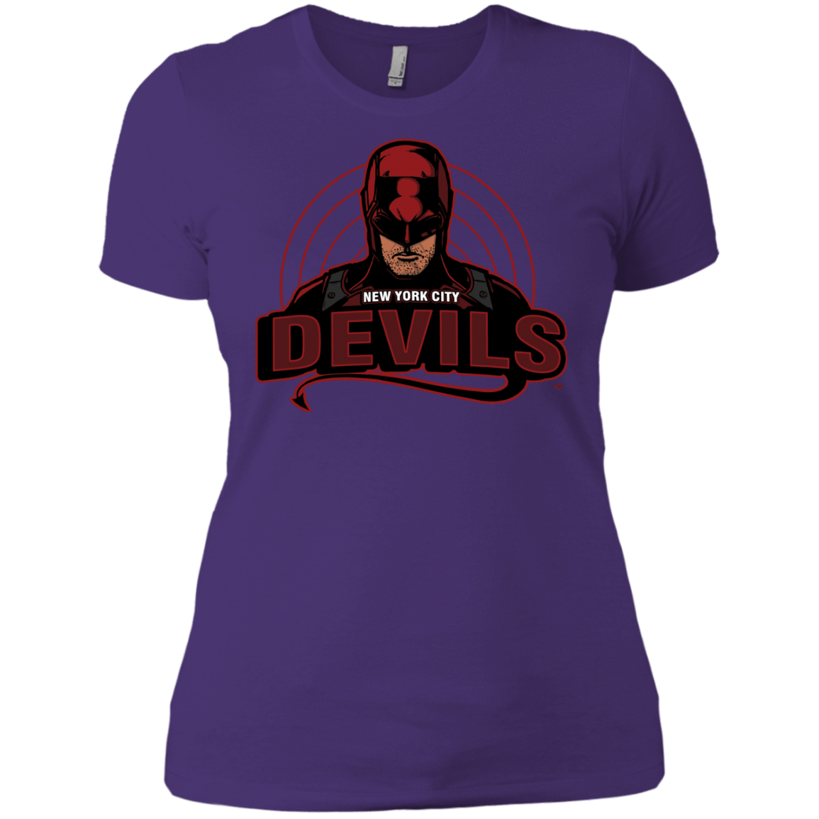 T-Shirts Purple Rush/ / X-Small NYC Devils Women's Premium T-Shirt
