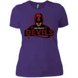 T-Shirts Purple Rush/ / X-Small NYC Devils Women's Premium T-Shirt