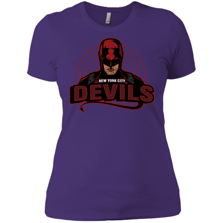 T-Shirts Purple Rush/ / X-Small NYC Devils Women's Premium T-Shirt