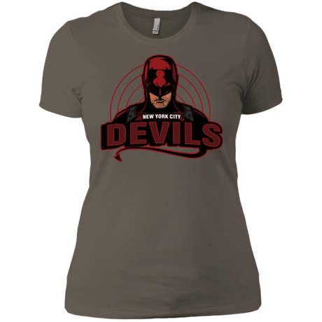 T-Shirts Warm Grey / X-Small NYC Devils Women's Premium T-Shirt