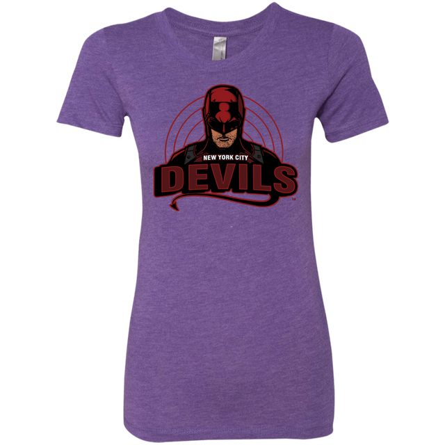 T-Shirts Purple Rush / S NYC Devils Women's Triblend T-Shirt