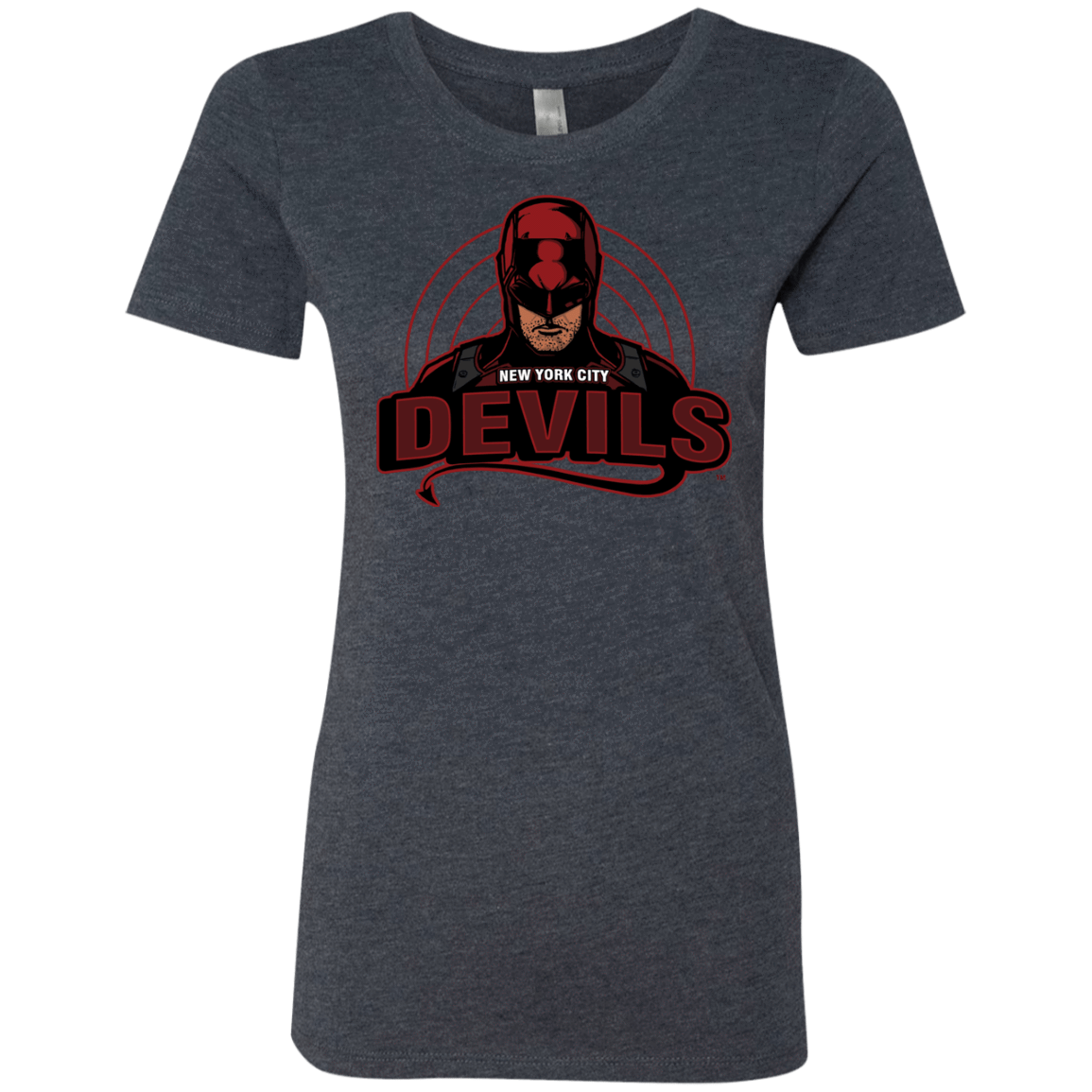 T-Shirts Vintage Navy / S NYC Devils Women's Triblend T-Shirt