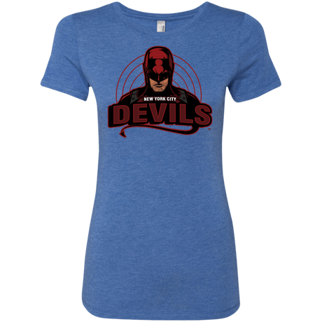 T-Shirts Vintage Royal / S NYC Devils Women's Triblend T-Shirt