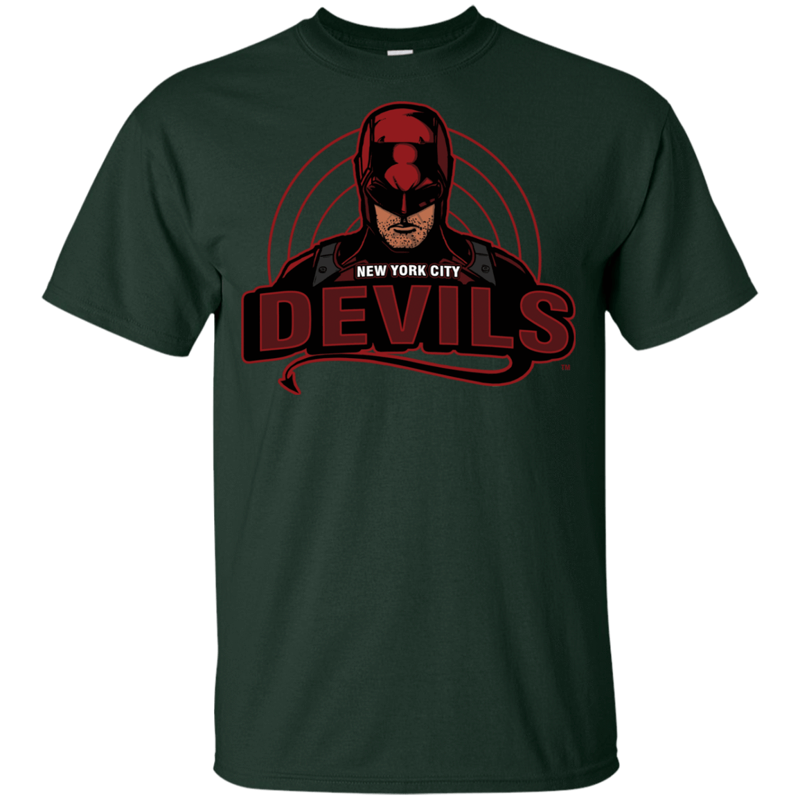 T-Shirts Forest / YXS NYC Devils Youth T-Shirt