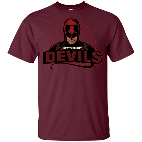 T-Shirts Maroon / YXS NYC Devils Youth T-Shirt