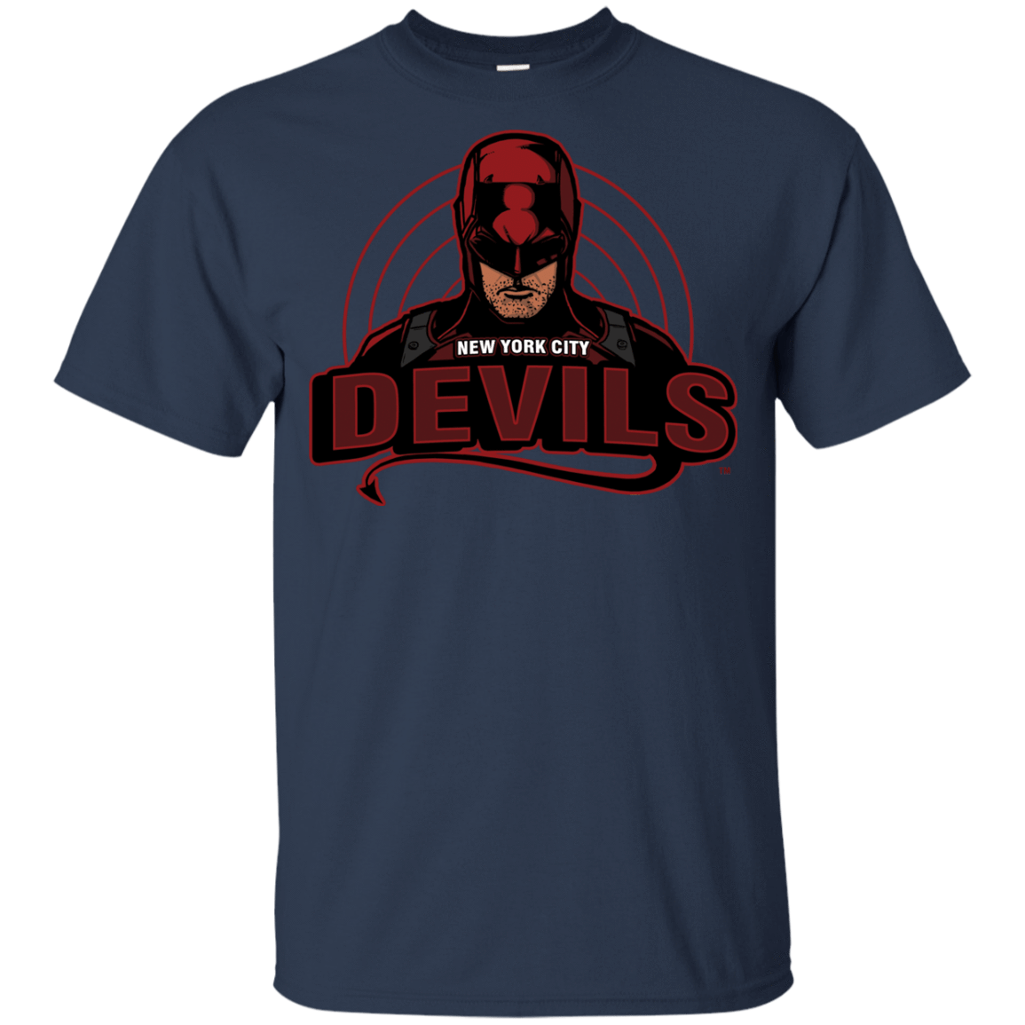 T-Shirts Navy / YXS NYC Devils Youth T-Shirt