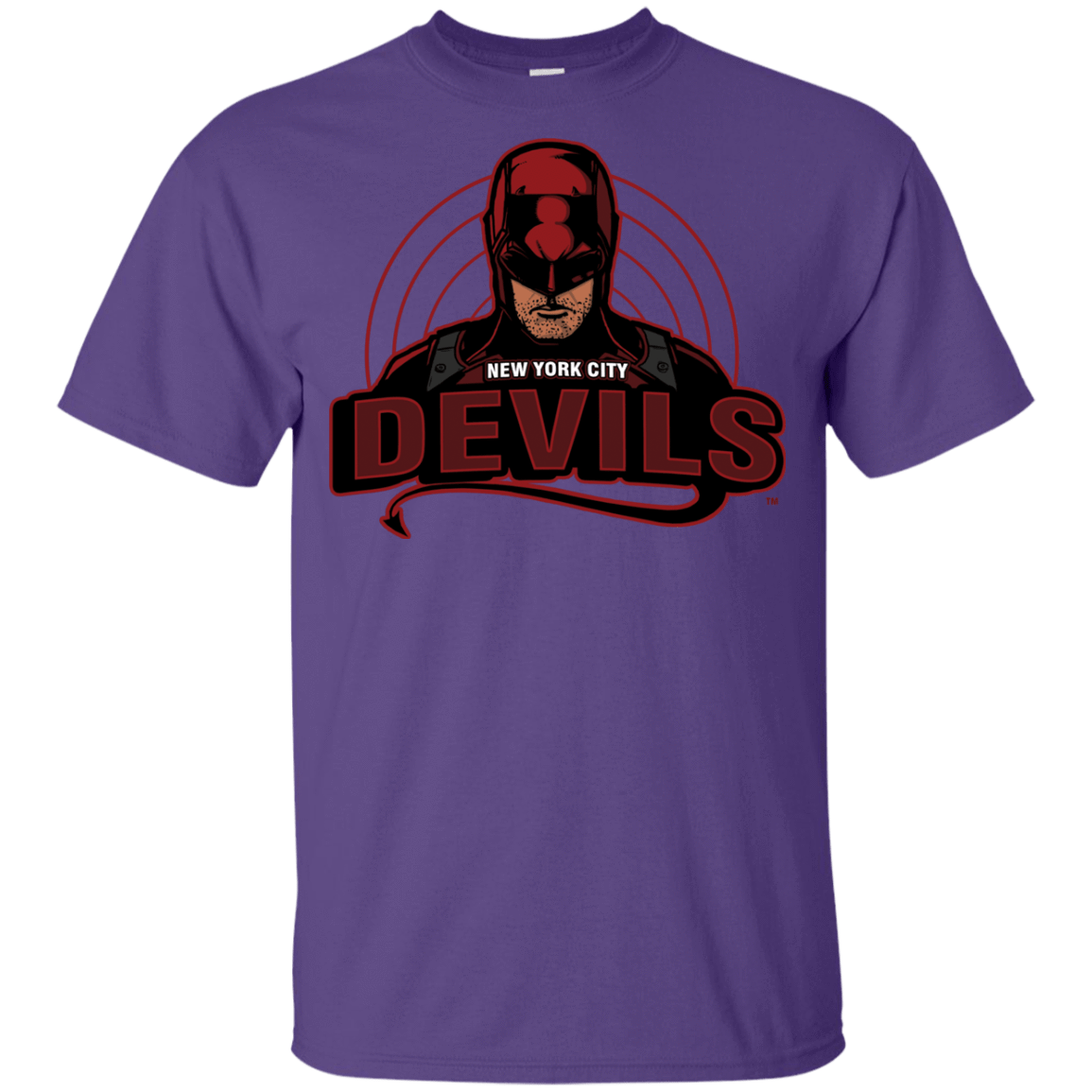 T-Shirts Purple / YXS NYC Devils Youth T-Shirt