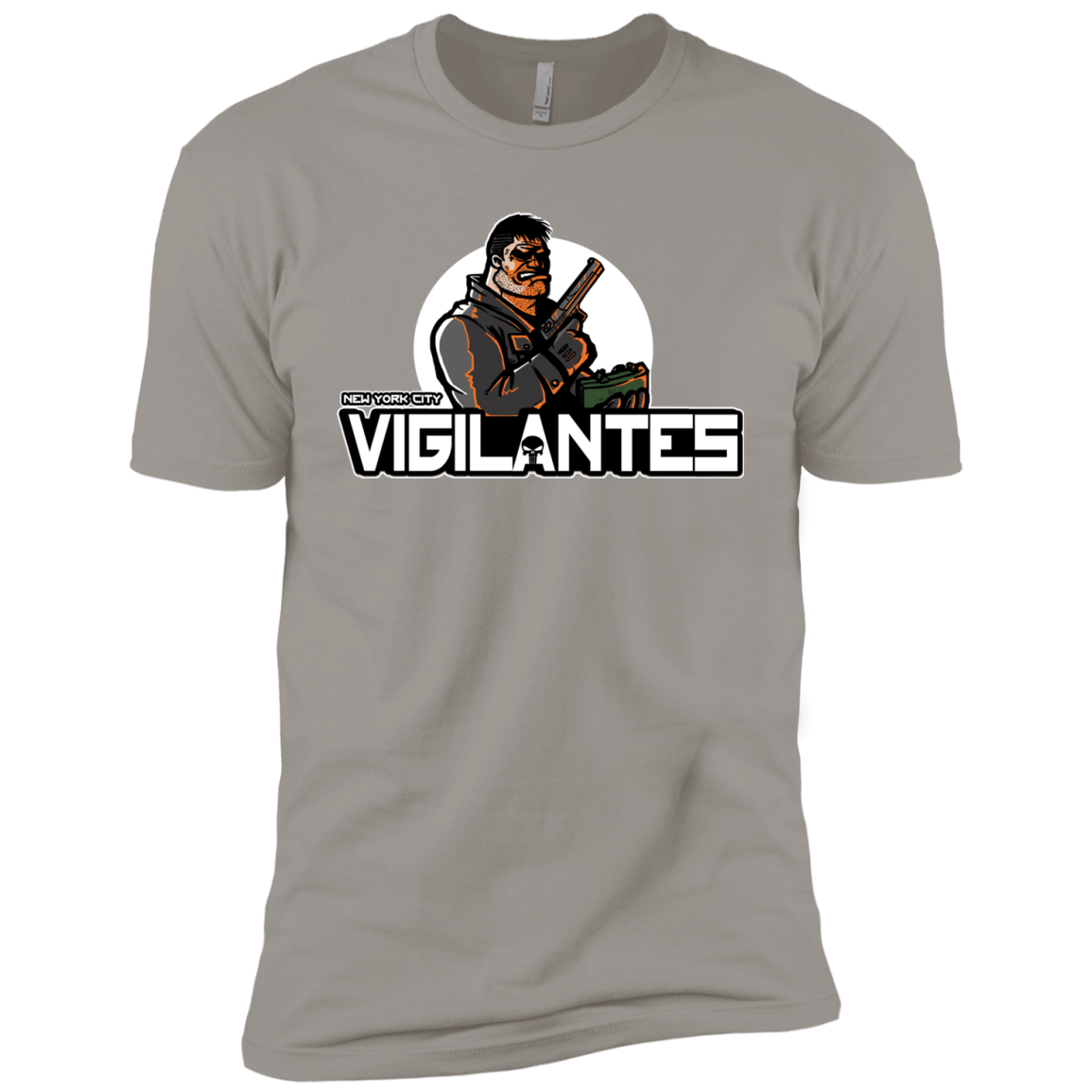 T-Shirts Light Grey / YXS NYC Vigilantes Boys Premium T-Shirt