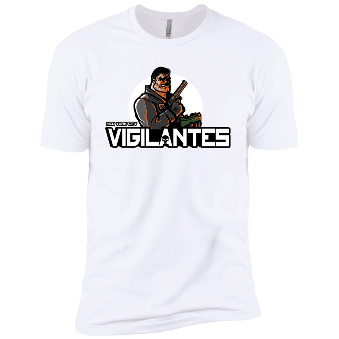 T-Shirts White / YXS NYC Vigilantes Boys Premium T-Shirt