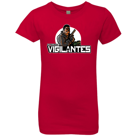 T-Shirts Red / YXS NYC Vigilantes Girls Premium T-Shirt