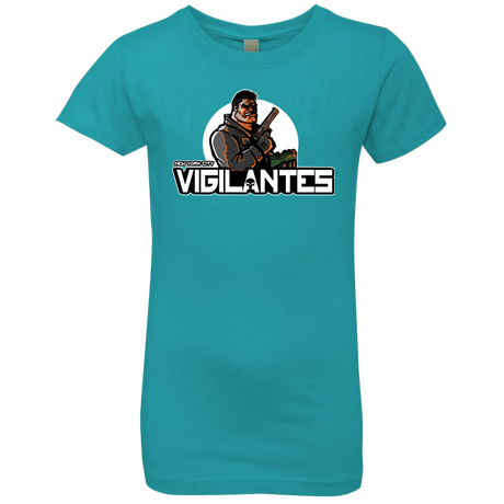 T-Shirts Tahiti Blue / YXS NYC Vigilantes Girls Premium T-Shirt