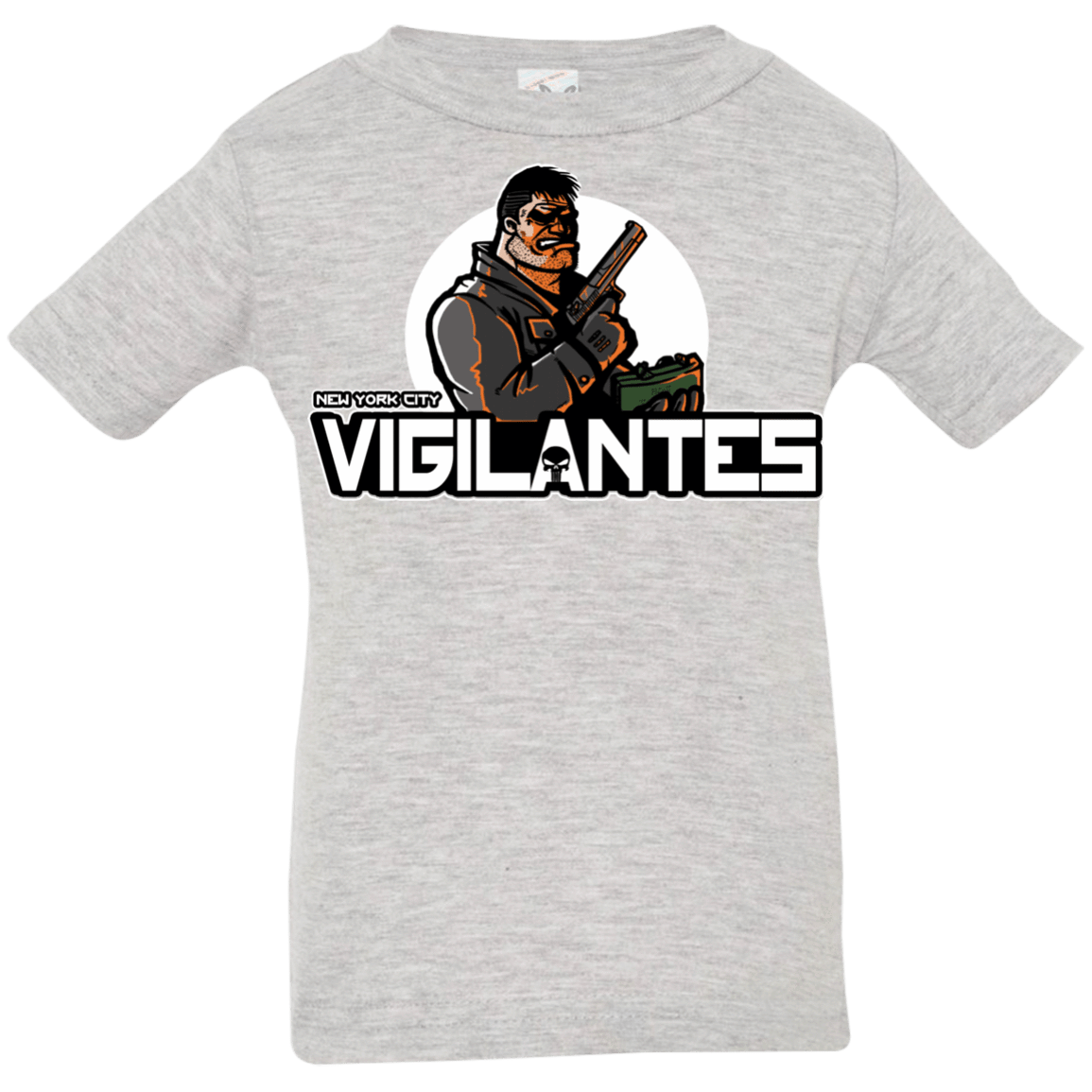 T-Shirts Heather Grey / 6 Months NYC Vigilantes Infant PremiumT-Shirt