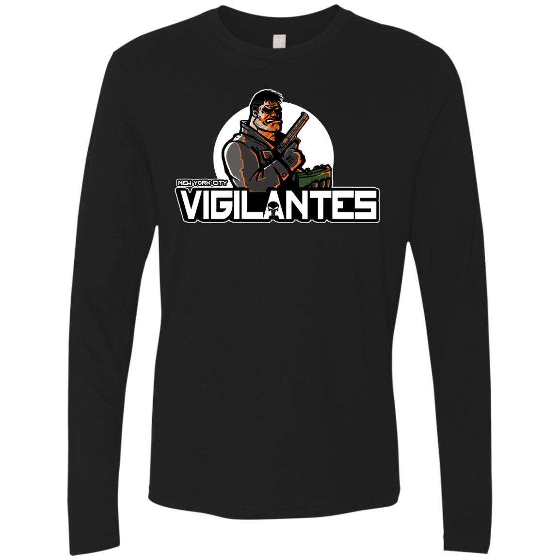 T-Shirts Black / Small NYC Vigilantes Men's Premium Long Sleeve