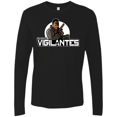 T-Shirts Black / Small NYC Vigilantes Men's Premium Long Sleeve