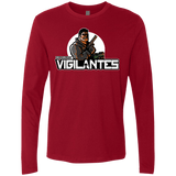 T-Shirts Cardinal / Small NYC Vigilantes Men's Premium Long Sleeve