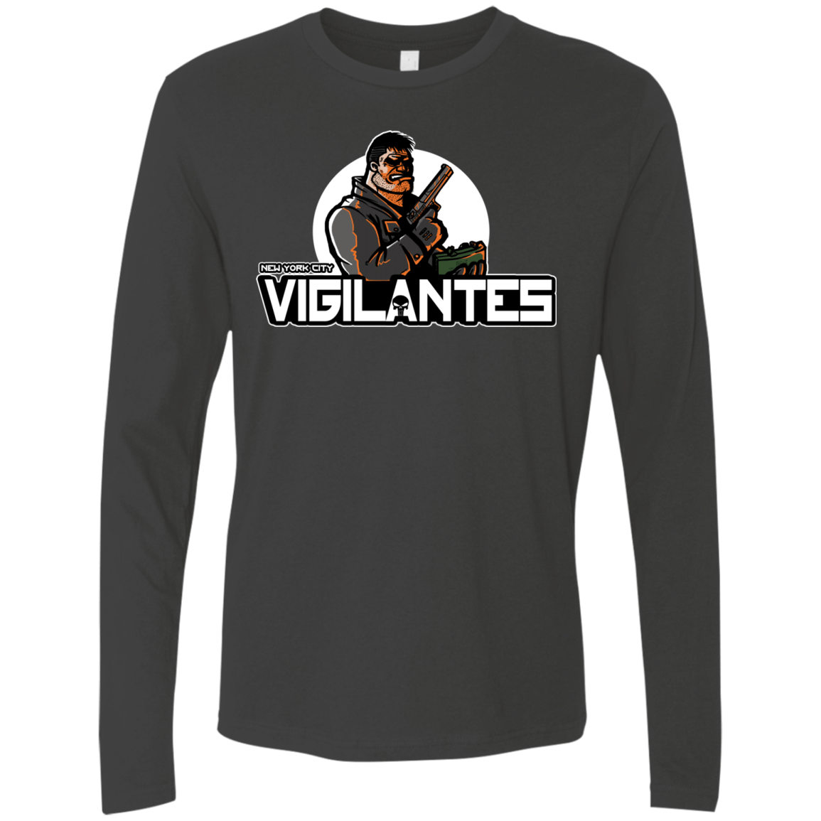 T-Shirts Heavy Metal / Small NYC Vigilantes Men's Premium Long Sleeve