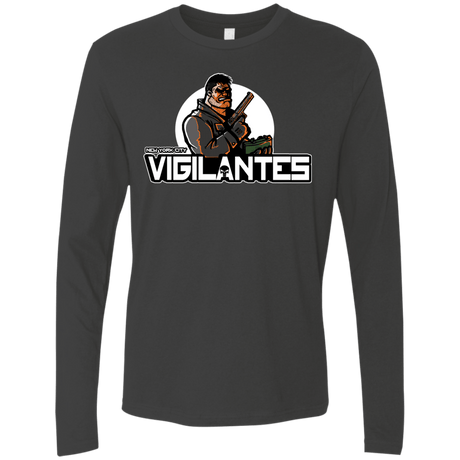 T-Shirts Heavy Metal / Small NYC Vigilantes Men's Premium Long Sleeve