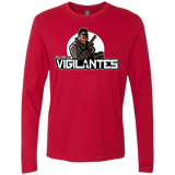T-Shirts Red / Small NYC Vigilantes Men's Premium Long Sleeve