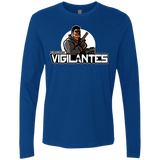 T-Shirts Royal / Small NYC Vigilantes Men's Premium Long Sleeve
