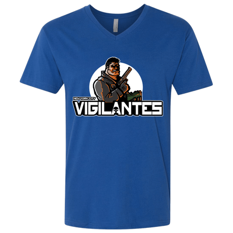 T-Shirts Royal / X-Small NYC Vigilantes Men's Premium V-Neck