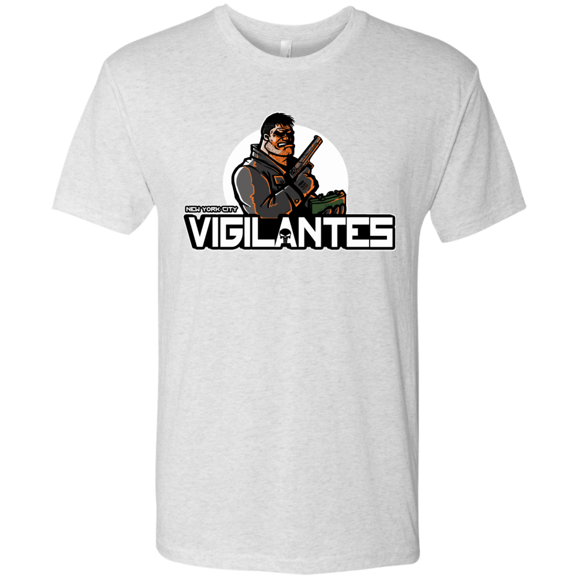 T-Shirts Heather White / Small NYC Vigilantes Men's Triblend T-Shirt