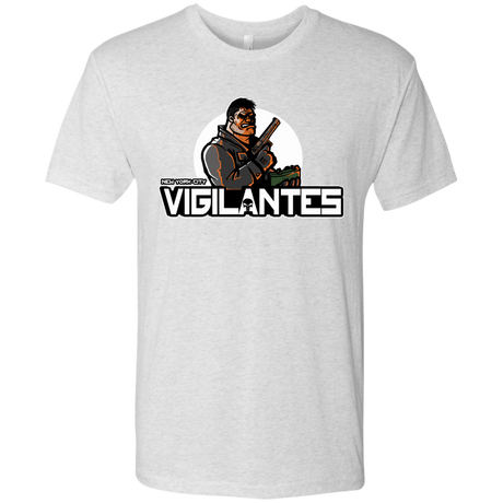 T-Shirts Heather White / Small NYC Vigilantes Men's Triblend T-Shirt