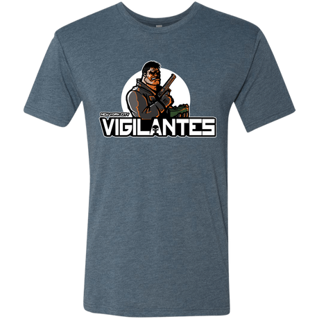 T-Shirts Indigo / Small NYC Vigilantes Men's Triblend T-Shirt