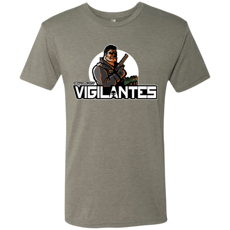 T-Shirts Venetian Grey / Small NYC Vigilantes Men's Triblend T-Shirt