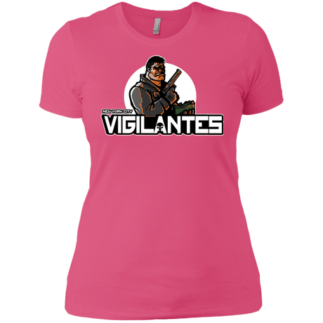 T-Shirts Hot Pink / X-Small NYC Vigilantes Women's Premium T-Shirt