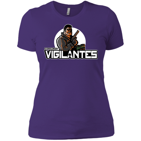 T-Shirts Purple Rush/ / X-Small NYC Vigilantes Women's Premium T-Shirt