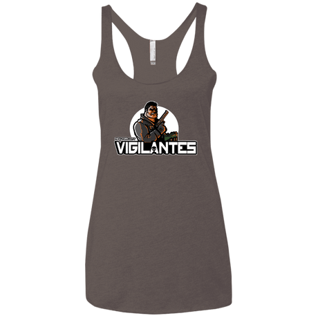 T-Shirts Macchiato / X-Small NYC Vigilantes Women's Triblend Racerback Tank