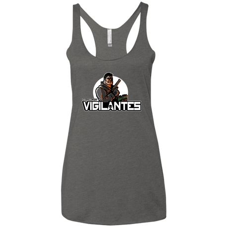 T-Shirts Premium Heather / X-Small NYC Vigilantes Women's Triblend Racerback Tank