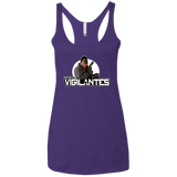T-Shirts Purple Rush / X-Small NYC Vigilantes Women's Triblend Racerback Tank