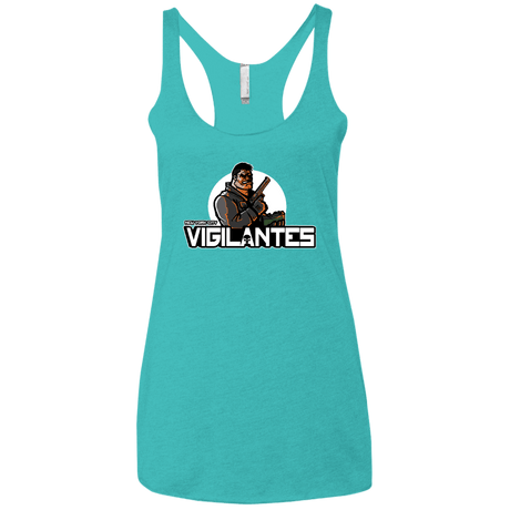 T-Shirts Tahiti Blue / X-Small NYC Vigilantes Women's Triblend Racerback Tank