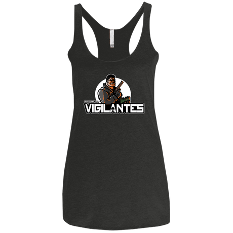 T-Shirts Vintage Black / X-Small NYC Vigilantes Women's Triblend Racerback Tank
