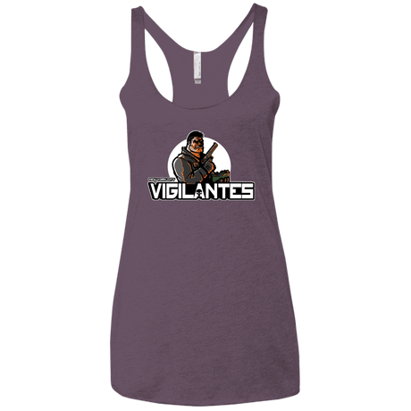 T-Shirts Vintage Purple / X-Small NYC Vigilantes Women's Triblend Racerback Tank