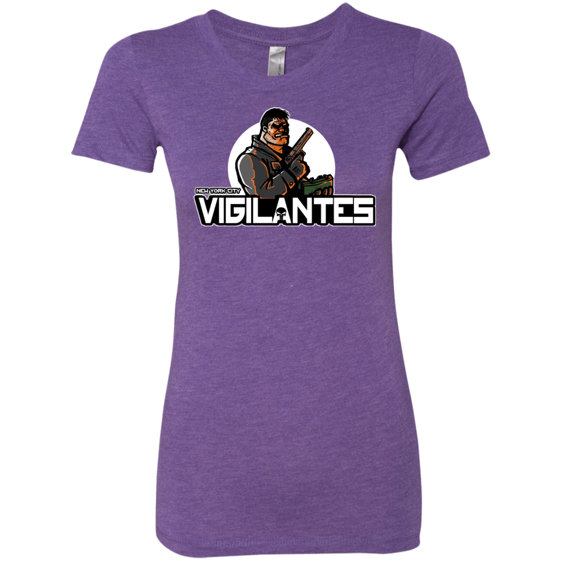 T-Shirts Purple Rush / Small NYC Vigilantes Women's Triblend T-Shirt