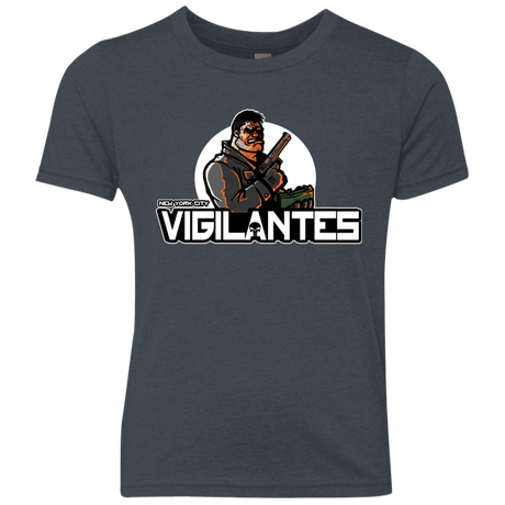 T-Shirts Vintage Navy / YXS NYC Vigilantes Youth Triblend T-Shirt