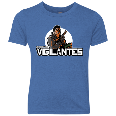 T-Shirts Vintage Royal / YXS NYC Vigilantes Youth Triblend T-Shirt