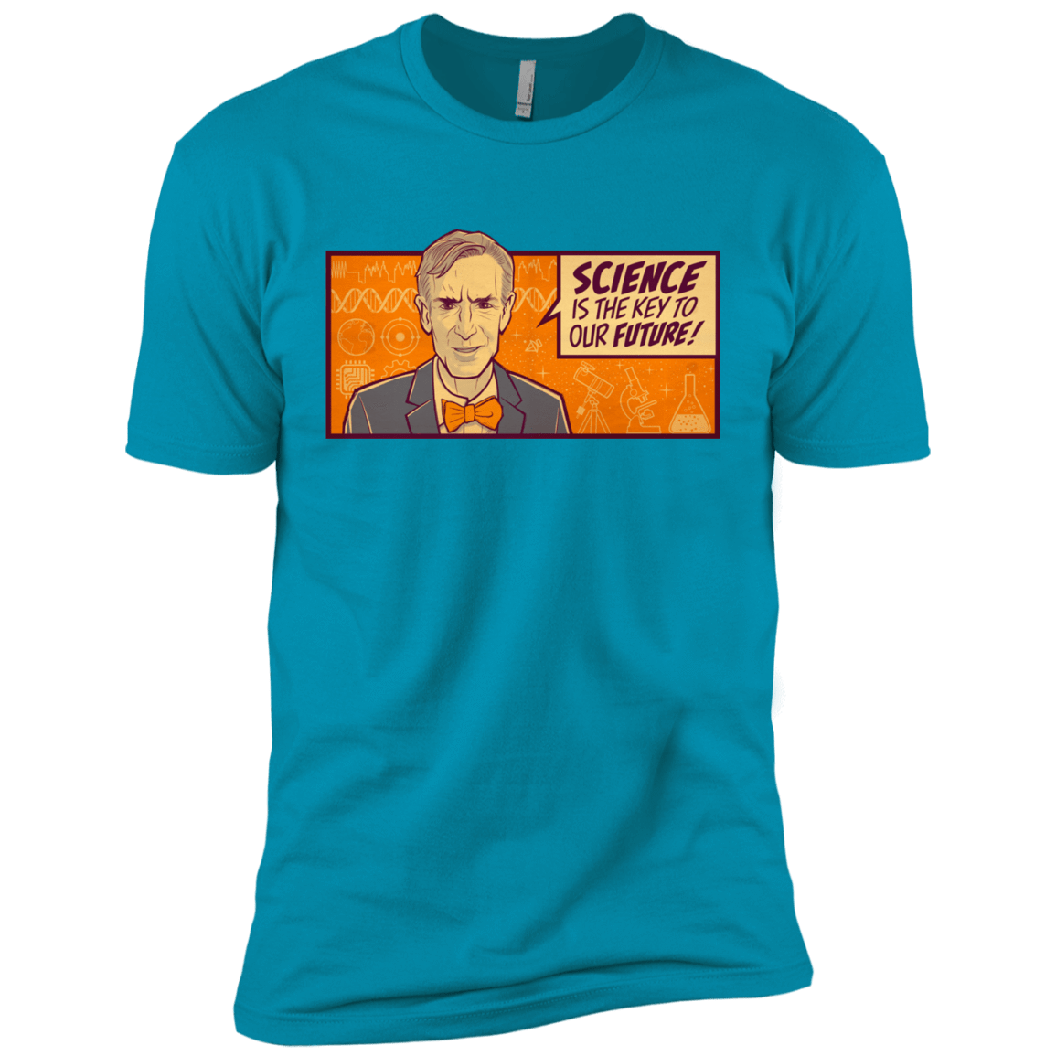 T-Shirts Turquoise / YXS NYE key future Boys Premium T-Shirt