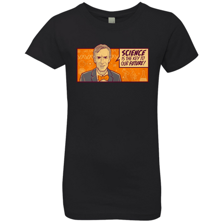 T-Shirts Black / YXS NYE key future Girls Premium T-Shirt