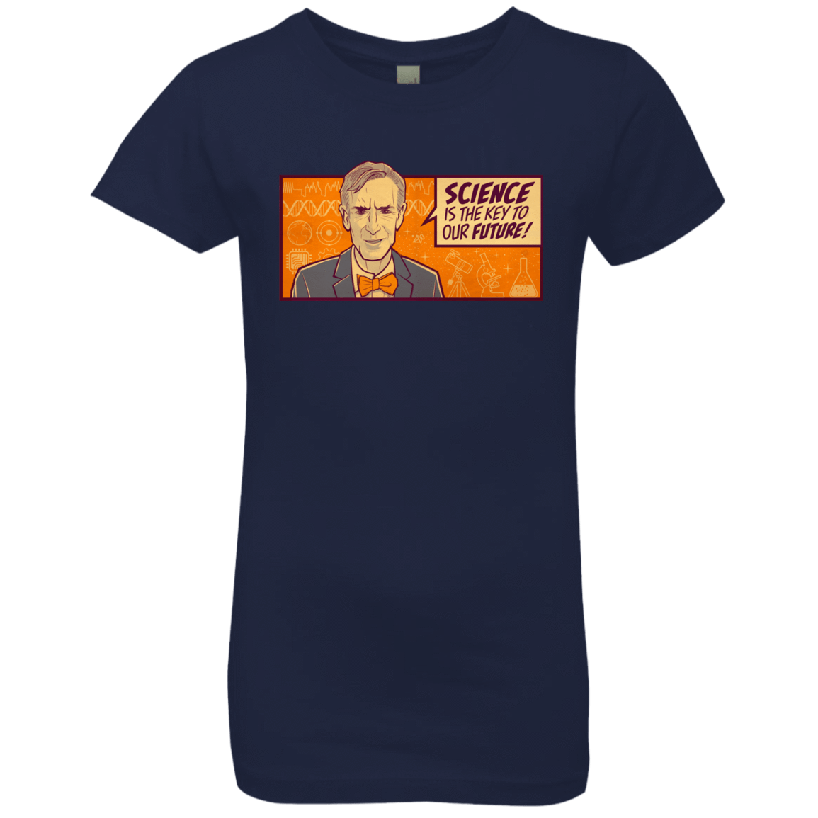 T-Shirts Midnight Navy / YXS NYE key future Girls Premium T-Shirt