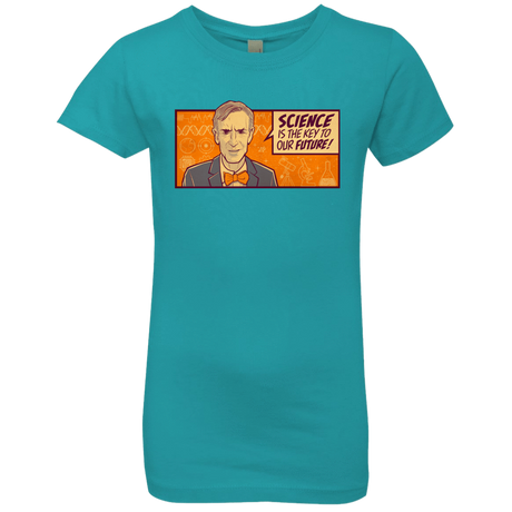 T-Shirts Tahiti Blue / YXS NYE key future Girls Premium T-Shirt